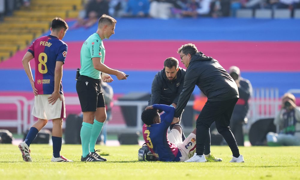 Barcelona marca un hito en La Liga tras la sustitución de Balde por conmoción cerebral