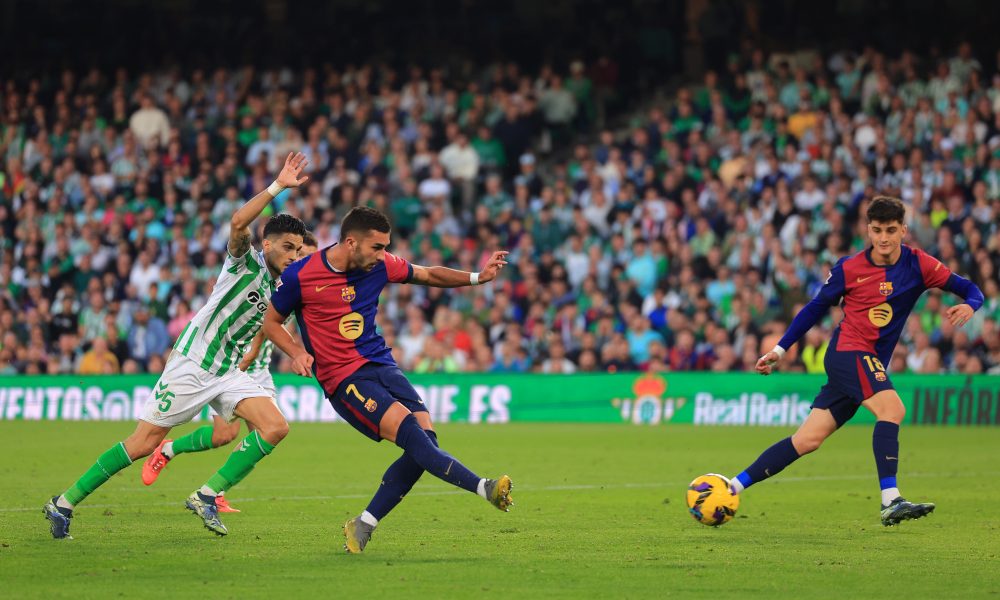 El delantero del Barcelona reflexiona sobre el empate ante el Betis: "No dimos nuestro mejor nivel"