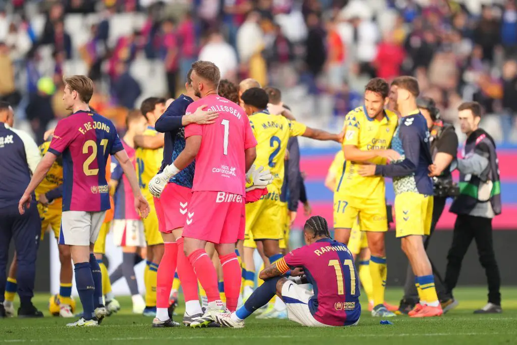 Las estrellas del Barcelona se niegan a hablar tras el partido con Las Palmas