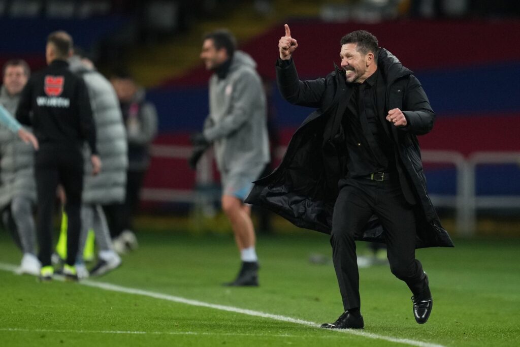 Simeone reconoce la mala suerte del Barcelona tras la victoria del Atlético