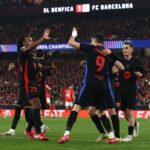 Benfica y Barcelona protagonizan un emocionante 4-5: valoraciones de los jugadores destacados