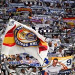 Cánticos de la afición del Real Madrid contra el Barcelona en el partido ante Las Palmas