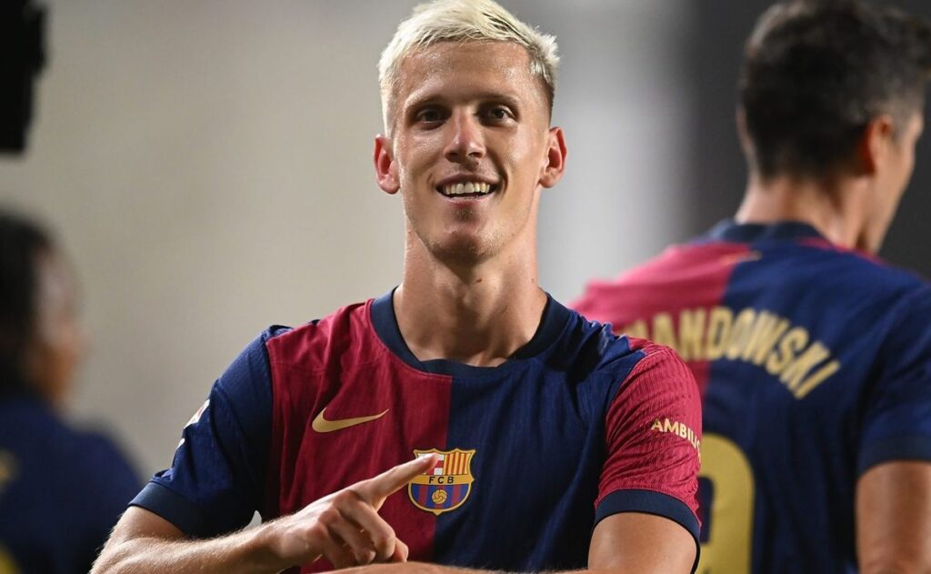 El Barcelona trabaja para asegurar la continuidad de Dani Olmo en el club