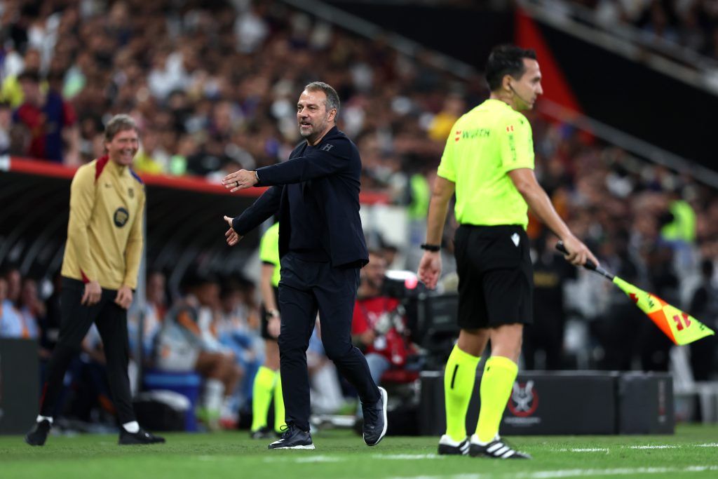 El gol anulado al Barcelona por un fuera de juego milimétrico ante el Real Betis