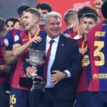 El mensaje del presidente del Barcelona tras conquistar la Supercopa de España