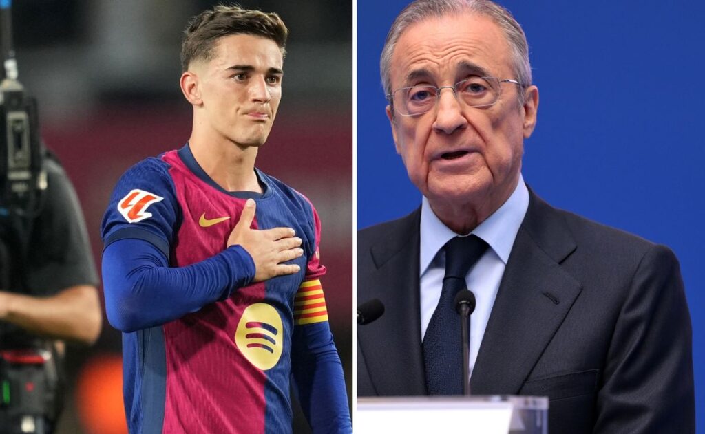 Gavi expresa su gratitud a Florentino Pérez tras el triunfo del Barcelona