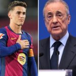 Gavi expresa su gratitud a Florentino Pérez tras el triunfo del Barcelona