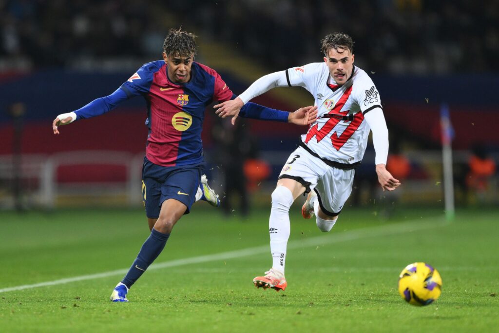 El joven talento del Barça brilla en un partido clave contra el Rayo Vallecano