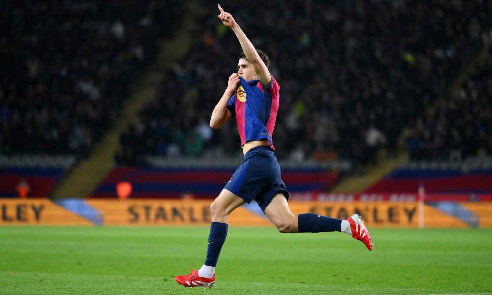 Pau Cubersi anota su primer gol con el Barcelona en un emocionante duelo contra el Atlético de Madrid