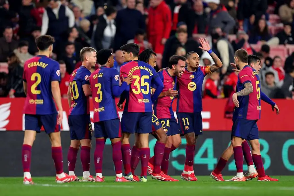 Vinícius Jr y Eric García protagonizan una polémica tras el Barcelona 4-1 Sevilla