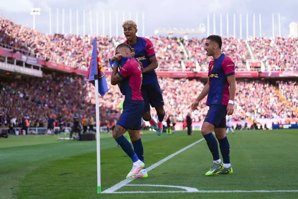 La estrella del Barça brilla con 3 asistencias en la primera mitad contra el Real Madrid