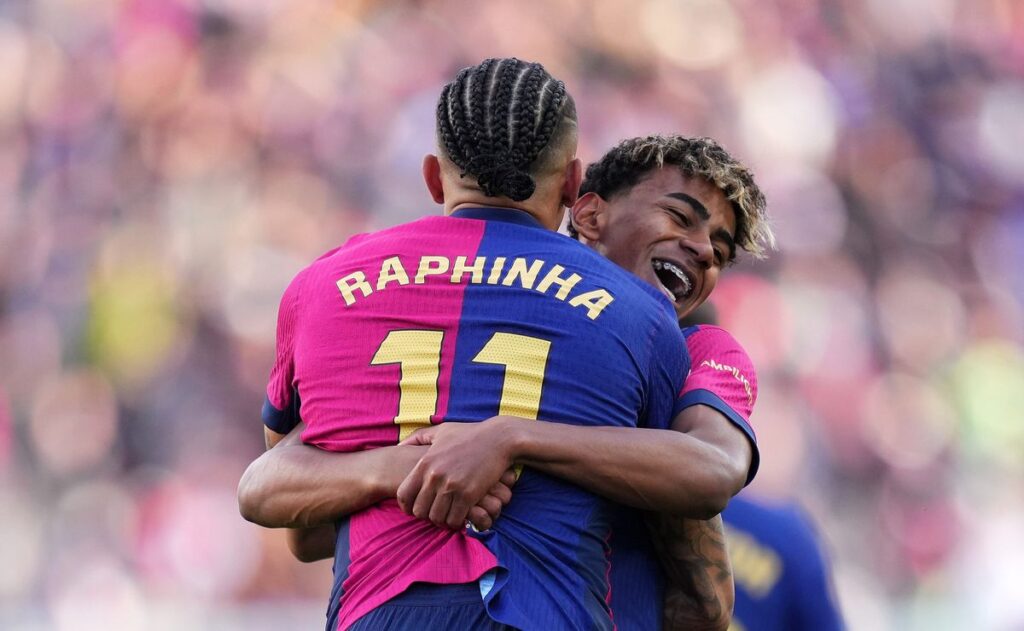 Lamine Yamal elogia a Raphinha y comparte su amor por Brasil