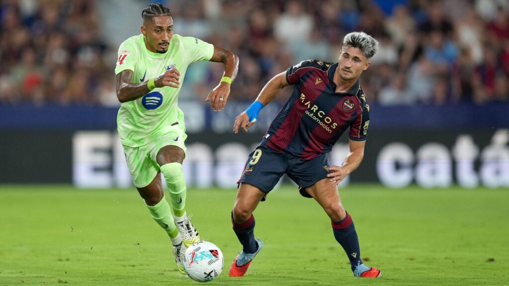 Barcelona se lleva la victoria ante Levante: valoraciones destacadas de Pedri y Raphinha