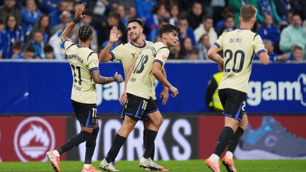 De Jong y García brillan en el campo: calificaciones destacadas del partido
