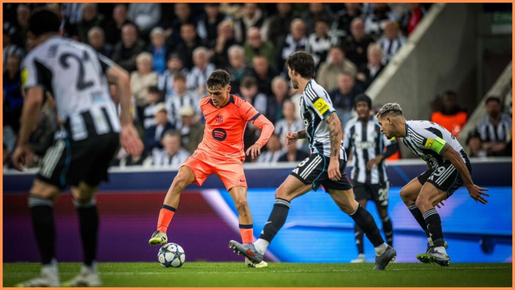 Elogios a los mediocampistas del Barcelona tras su victoria ante el Newcastle