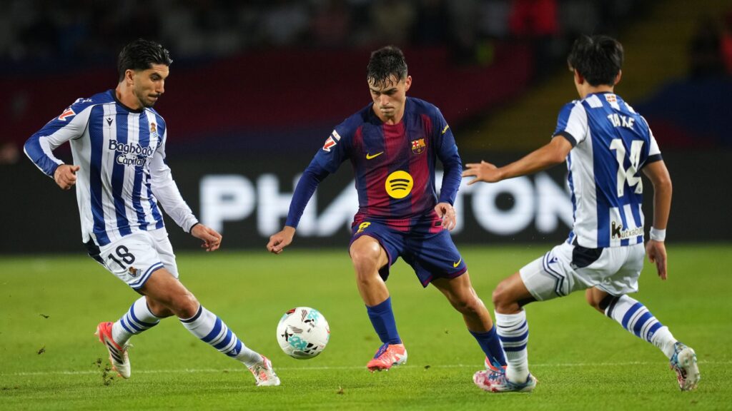 Pedri y Yamal brillan en la victoria del FC Barcelona sobre la Real Sociedad: Evaluaciones de los jugadores